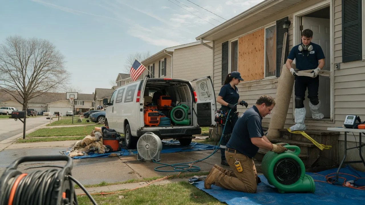 Water Damage Restoration in Mccomb, OH near me